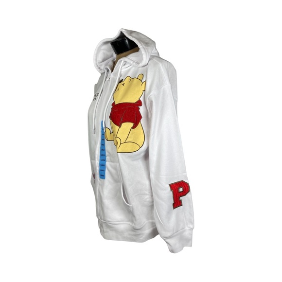 Disney Womens Licensed Winnie The Pooh Full Zip Character Hoodie Size L NWT - Picture 6 of 16